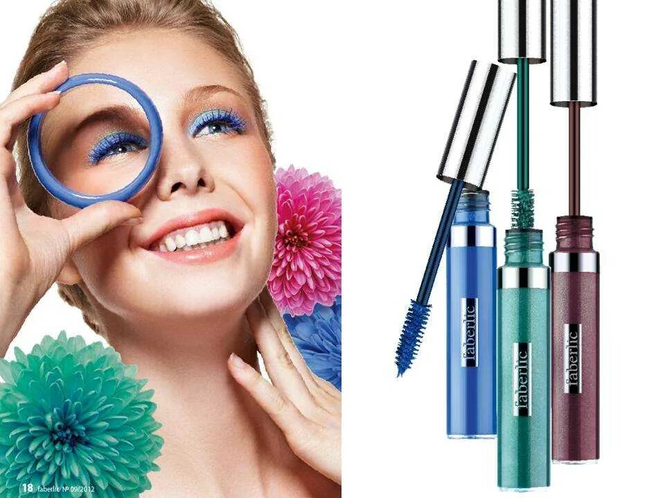 Colored mascara