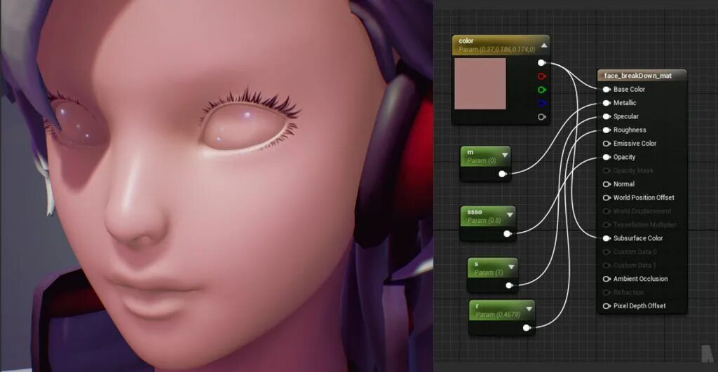 Unreal engine шейдеры