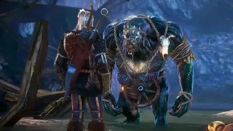 Geralt Meets Trolls of Vergen (Witcher 2 Vernon Roche's Path) - YouTub...