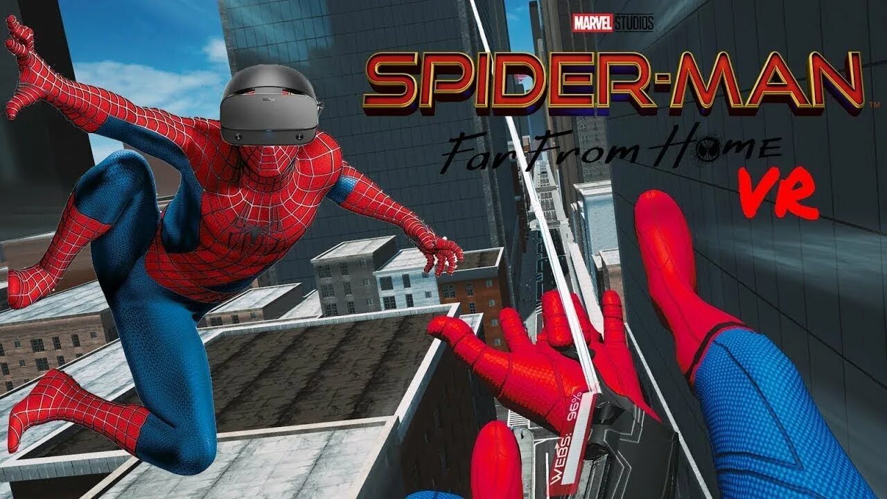 Человек паук VR ps4. Человек паук на ПС 4 ВР. Spider-man: far from Home VR experience. VR игры про человека паука.