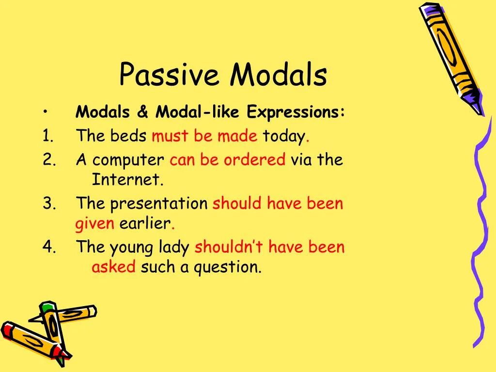 Modal passive voice. Модальные глаголы в пассивном залоге. Страдательный залог с модальными глаголами в английском языке. Пассивный залог с модальными глаголами в английском языке. Пассивный залог в английском языке с модальными глаголами примеры.