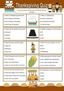 Try our thanksgiving quiz