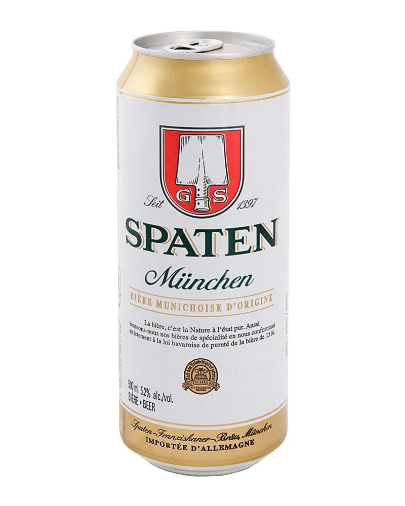 Пиво германия купить. Spaten Munchen пиво светлое паст 0.5 жб. Шпатен Мюнхен светлое пиво 0,5 л. Пиво Шпатен Мюнхен 0.5. Пиво Шпатен Мюнхен светлое 0.5л ж/б.