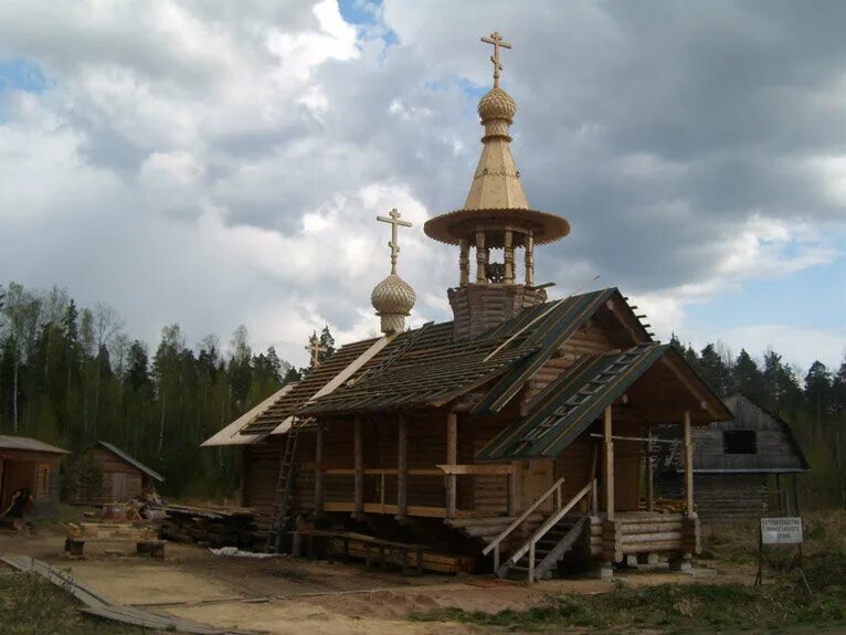 Посёлок чаща Гатчинский район. Храм чаща Гатчинский район. Чаща ло