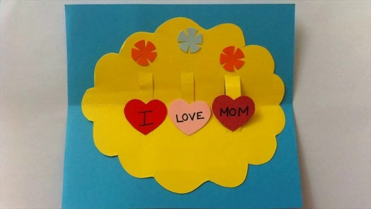 Mom surprises. Mothers Day Crafts for Kids. Happy mother's Day Crafts for Kids. Mother's Day Card Craft. Women's Day Craft for Kids.