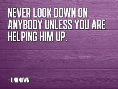 Look me down