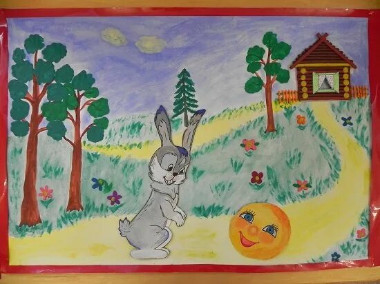 Рисование по сказкам в подготовительной группе. Сказка колобок старшая группа. Рисование по сказкам в средней группе. Сюжетное рисование для детей. Сюжетное рисование в старшей группе.