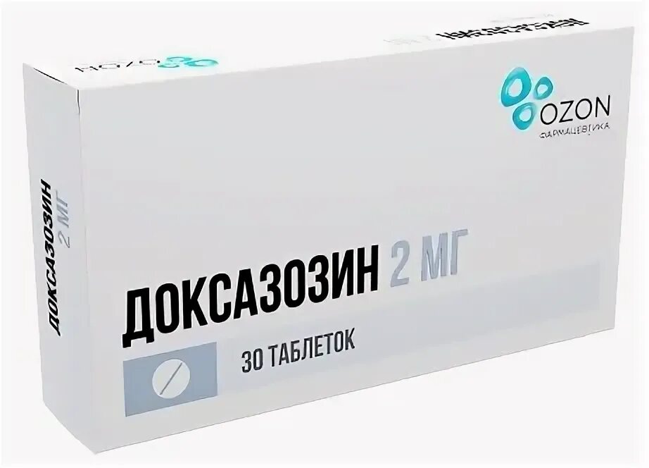 Доксазозин таб. Доксазозин таб