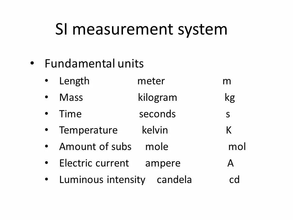 Unit of measurement сокращенно. Si measurement System. Systems of measurement. Units of measurement of the System.