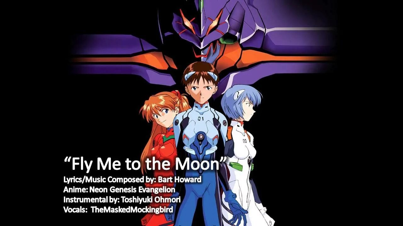 Angelie fly to the moon. Fly me to the Moon Евангелион. Fly me to the Moon Evangelion текст. Fly ne to the Moon Евангелион. Fly me to the Moon Evangelion обложка.