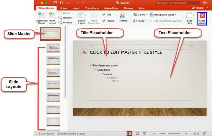 Мастер powerpoint. Как добавить шрифт в powerpoint на mac. как открыть фото в powerpoint на mac. slide master marketing.
