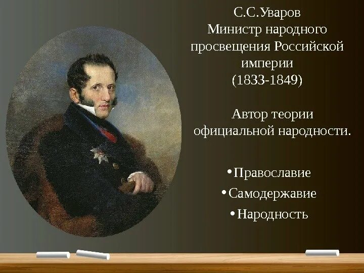 Автором теории официальной