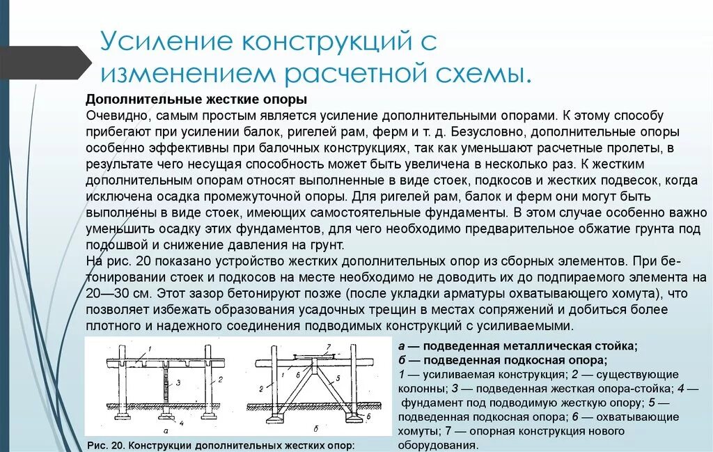 Схемы усиления конструкций. Усиление с изменением расчетной схемы. Усиление изменение конструктивной схемы. Изменение расчетной схемы конструкции. Изменение схем конструкций