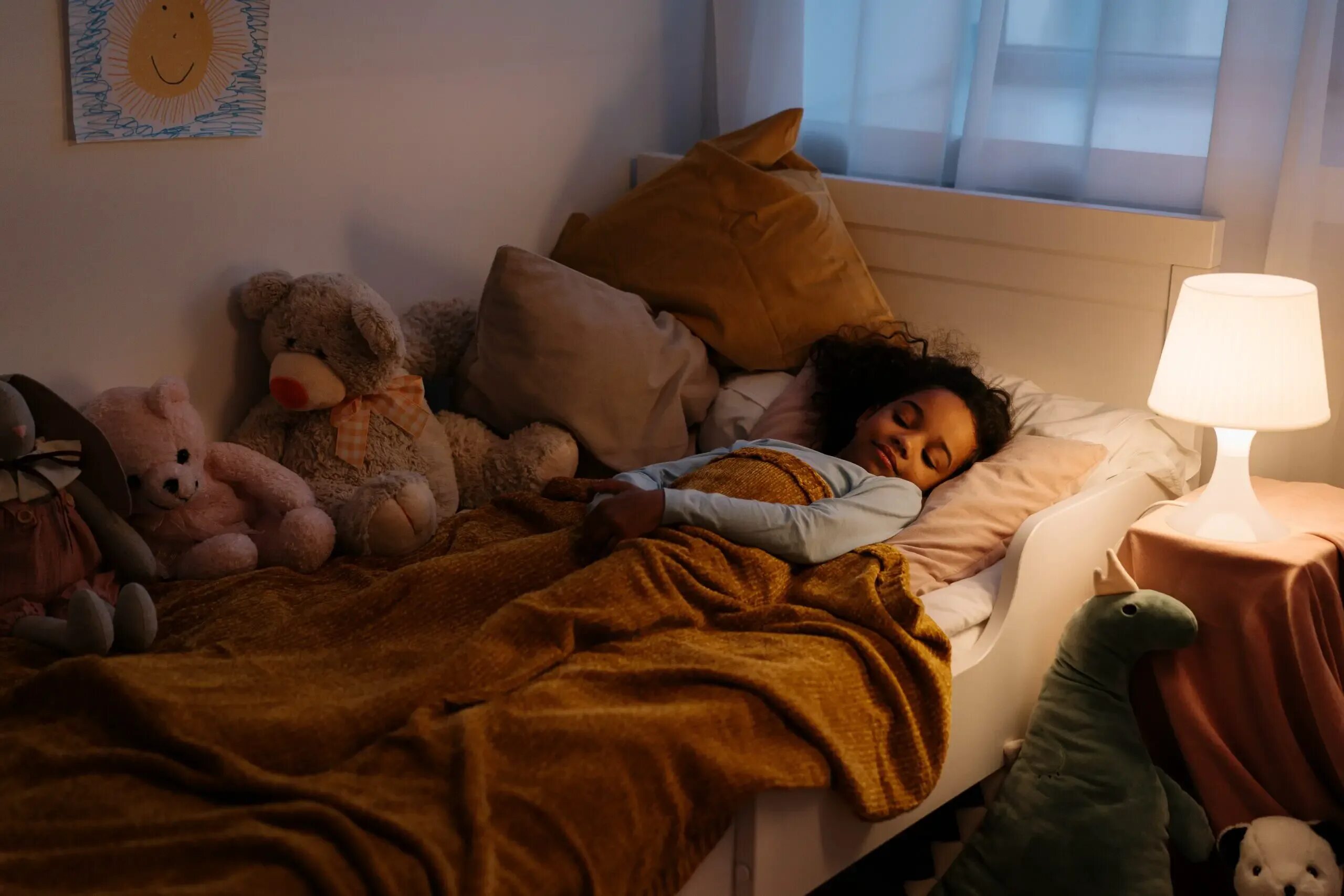 Sleeping scene