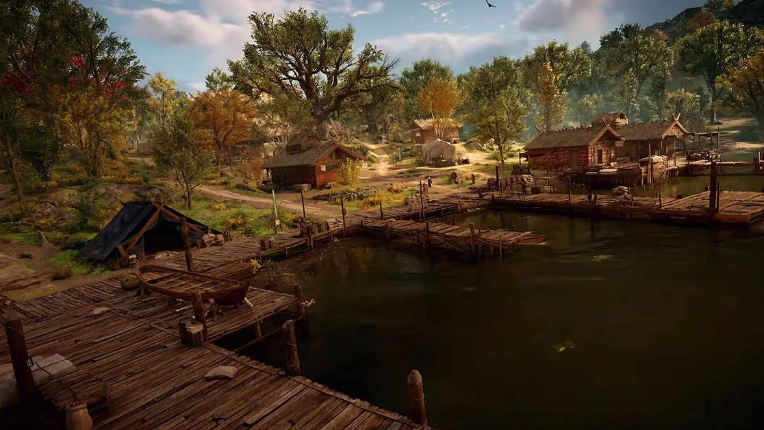 Assassin s creed valhalla обзор. Хижина рыбака assassins creed valhalla. assassin&#039;s creed valhalla локации. ассасин крид вальгалла пейзажи. деревня викингов ассасин крид.