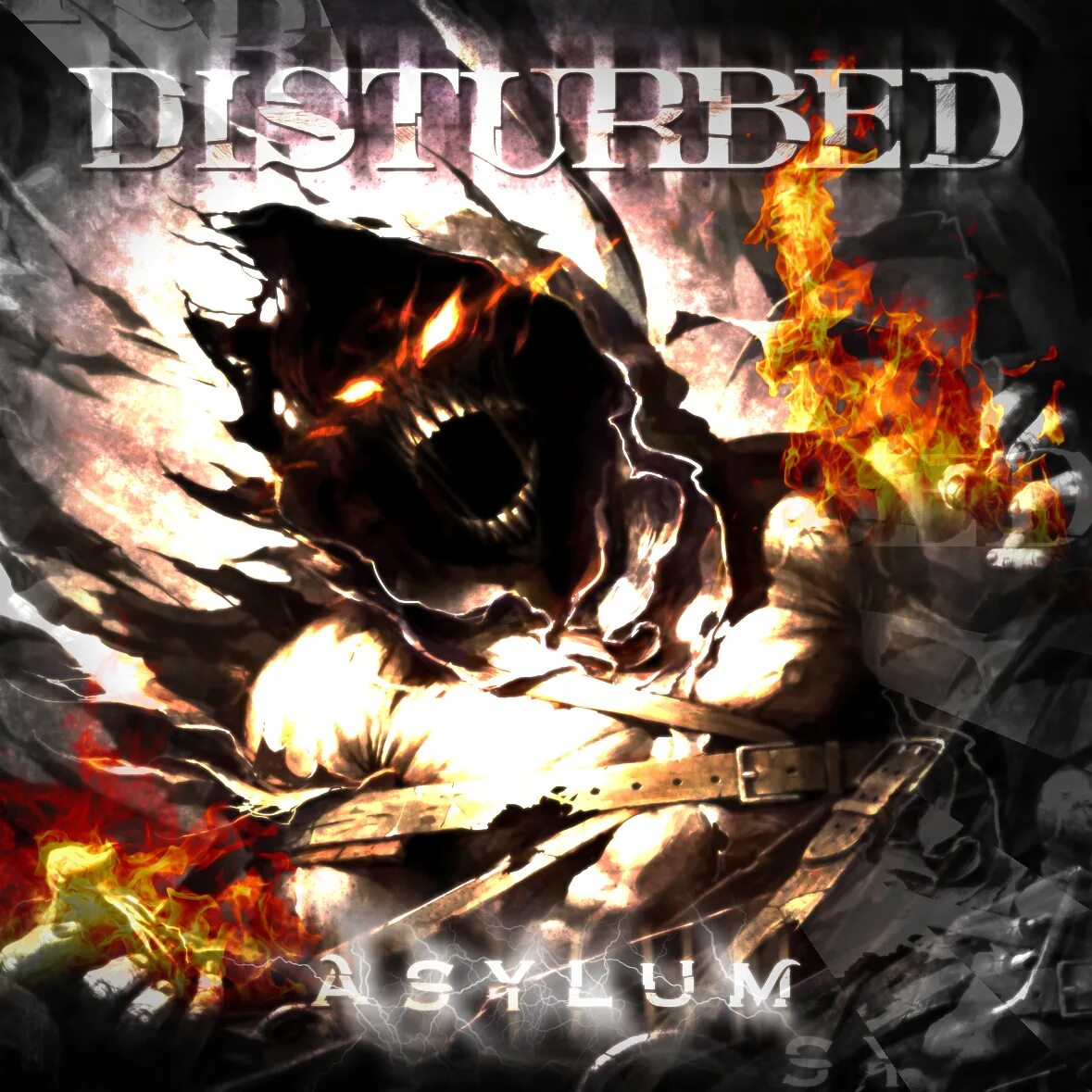 Дистурбед демон. Disturbed обложки альбомов. Disturbed Asylum 2010. Disturbed immortalized обложка.