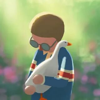 Мальчик про гуся
