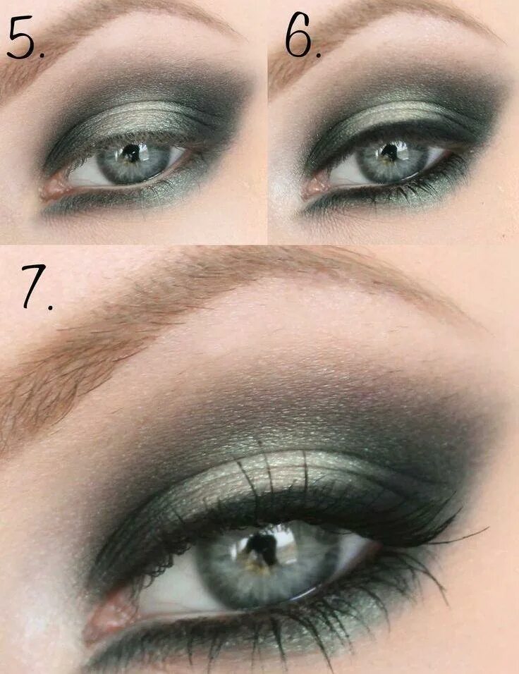 Зеленый макияж для нависшего века Пин на доске makeup Яркий макияж глаз, Макияж глаз для свадьбы, Макияж глаз