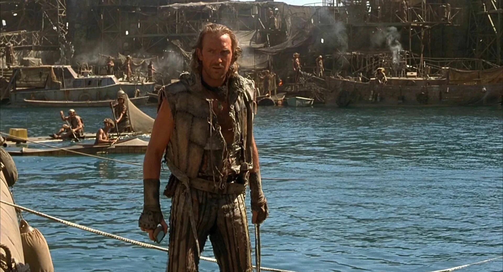 Где пираты там. Кевин Костнер Водный мир. Водный мир (Waterworld) 1995.