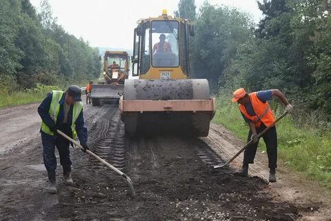 Строительство дороги ярославль