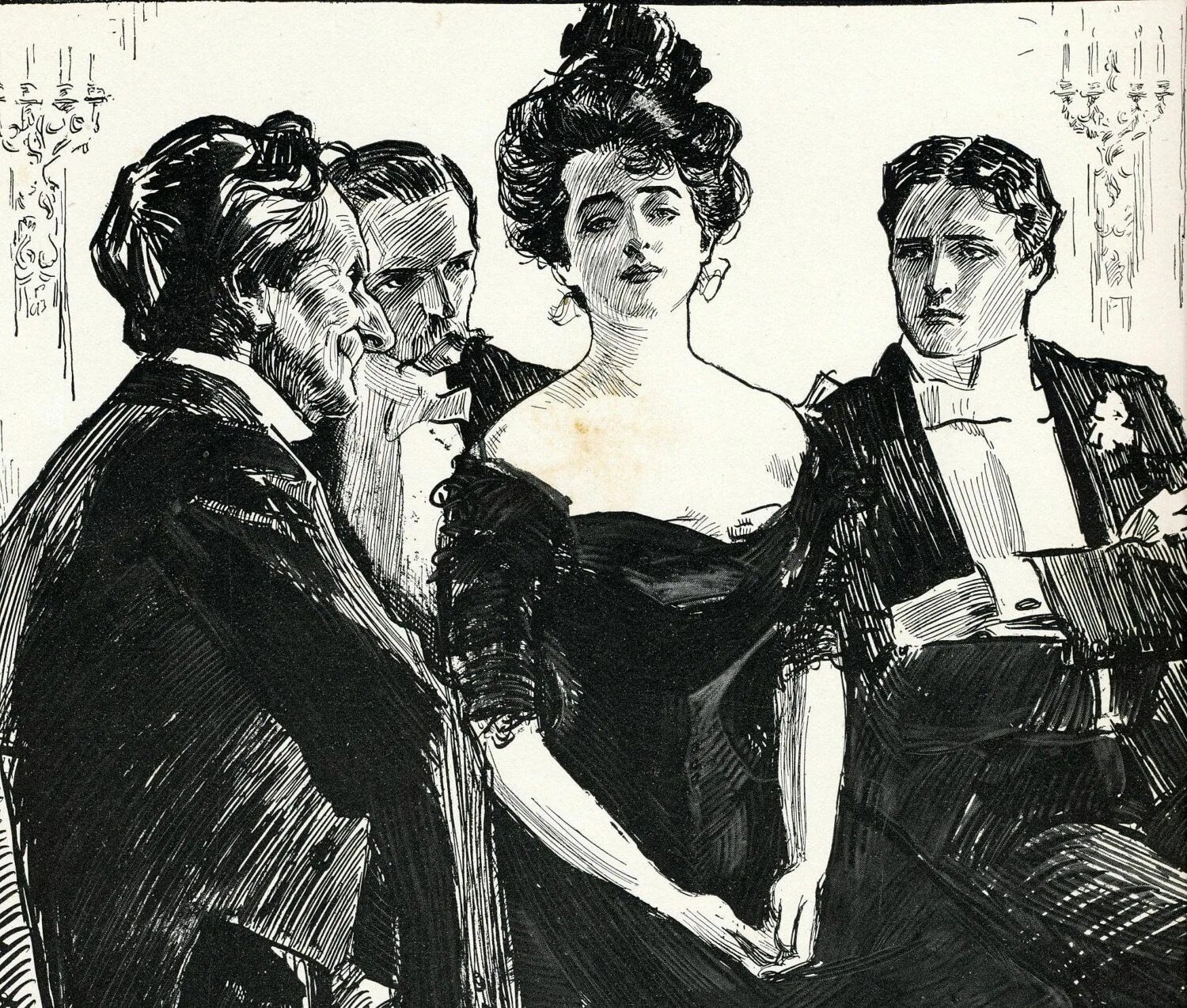 Charles Dana Gibson. Девушки гибсона