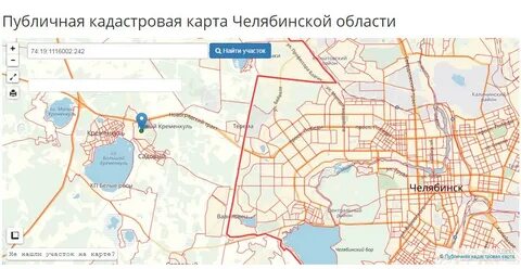 Поселки челябинска карта