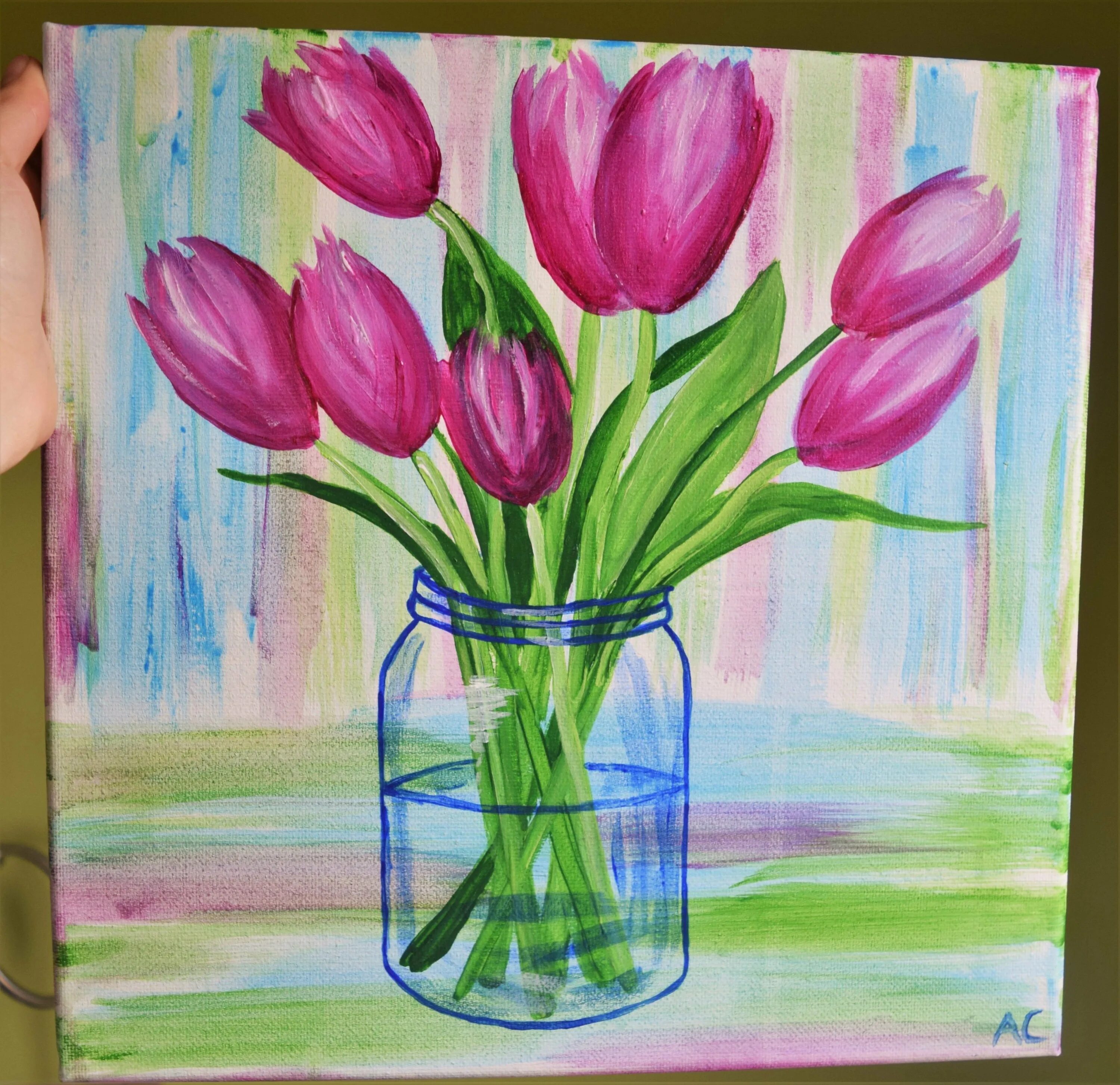 Рисование ваза с тюльпанами. Рисование тюльпаны в вазе. Тюльпаны в вазе гуашью. Тюльпаны в вазе красками. Нарисовать тюльпаны гуашью