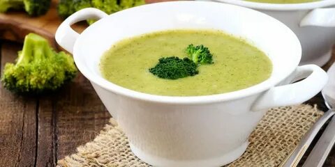 Суп брокколи чечевица