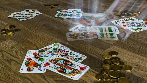 Карточная игра на крупные деньги