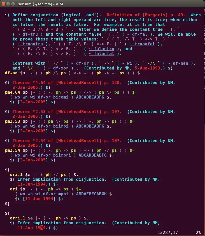 Vim редактирование. Vim редактирование