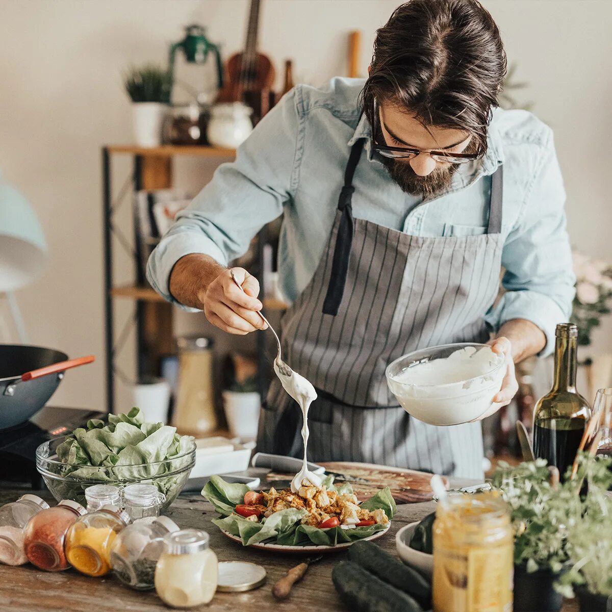 Into cooking
