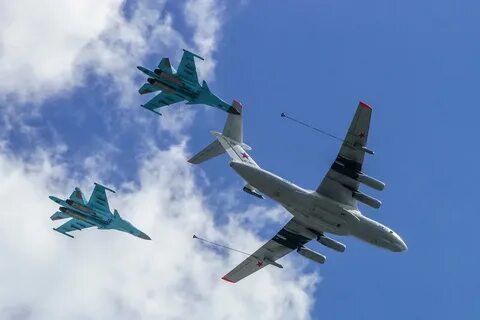 В воздухе илы
