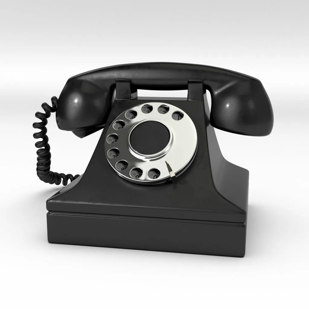 Телефон 3 д модель