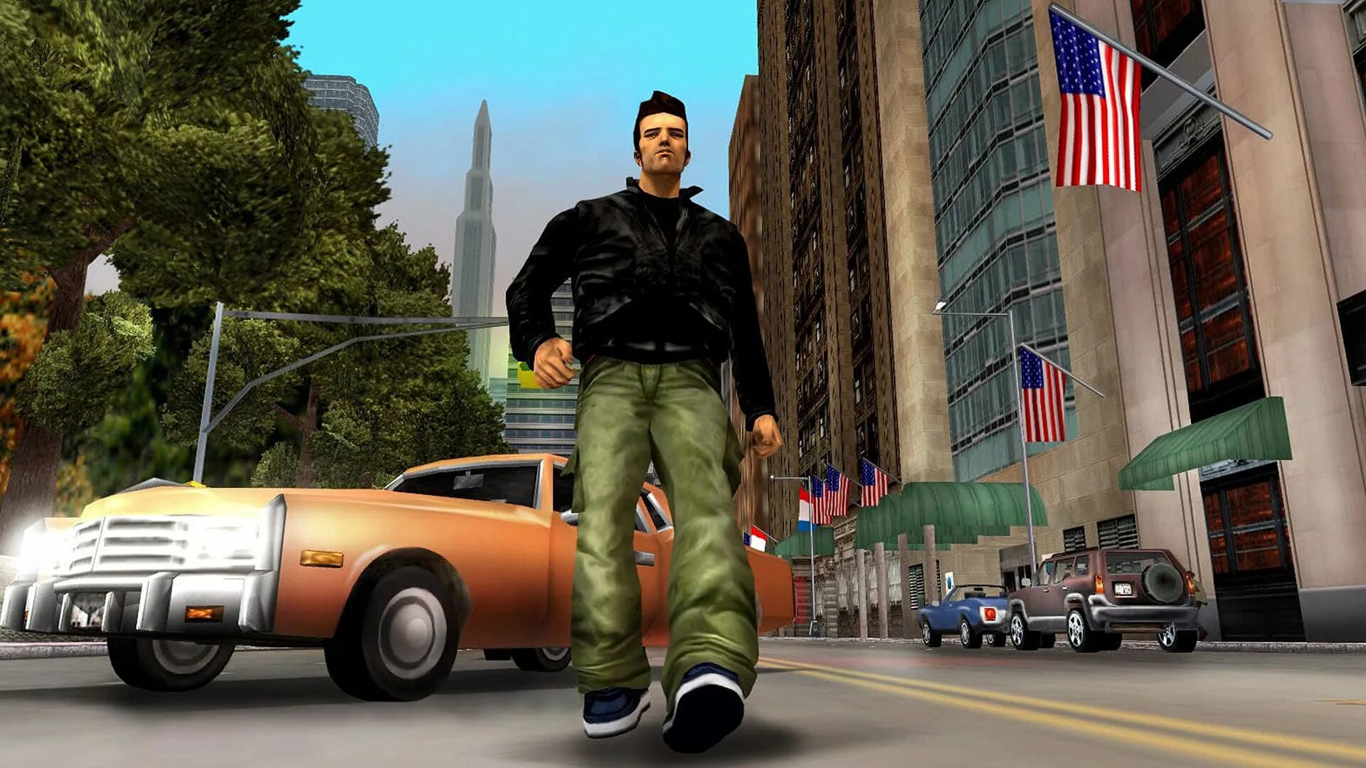 Издатель игры гта. GTA 3. Grand Theft auto III (2001). GTA 3 2001. Grand Theft auto 3 Definitive Edition.