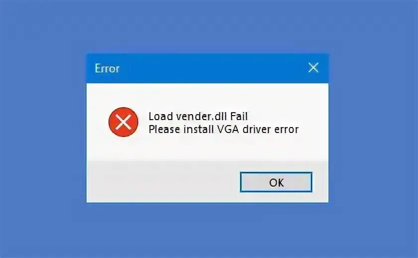 Failed to load driver