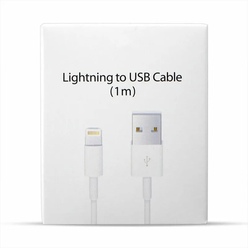Кабель Apple USB - Lightning (mque2zm/a) 1 м. Адаптер Apple Lightning to USB Cable 0,5 m White