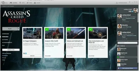 Активация assassins creed