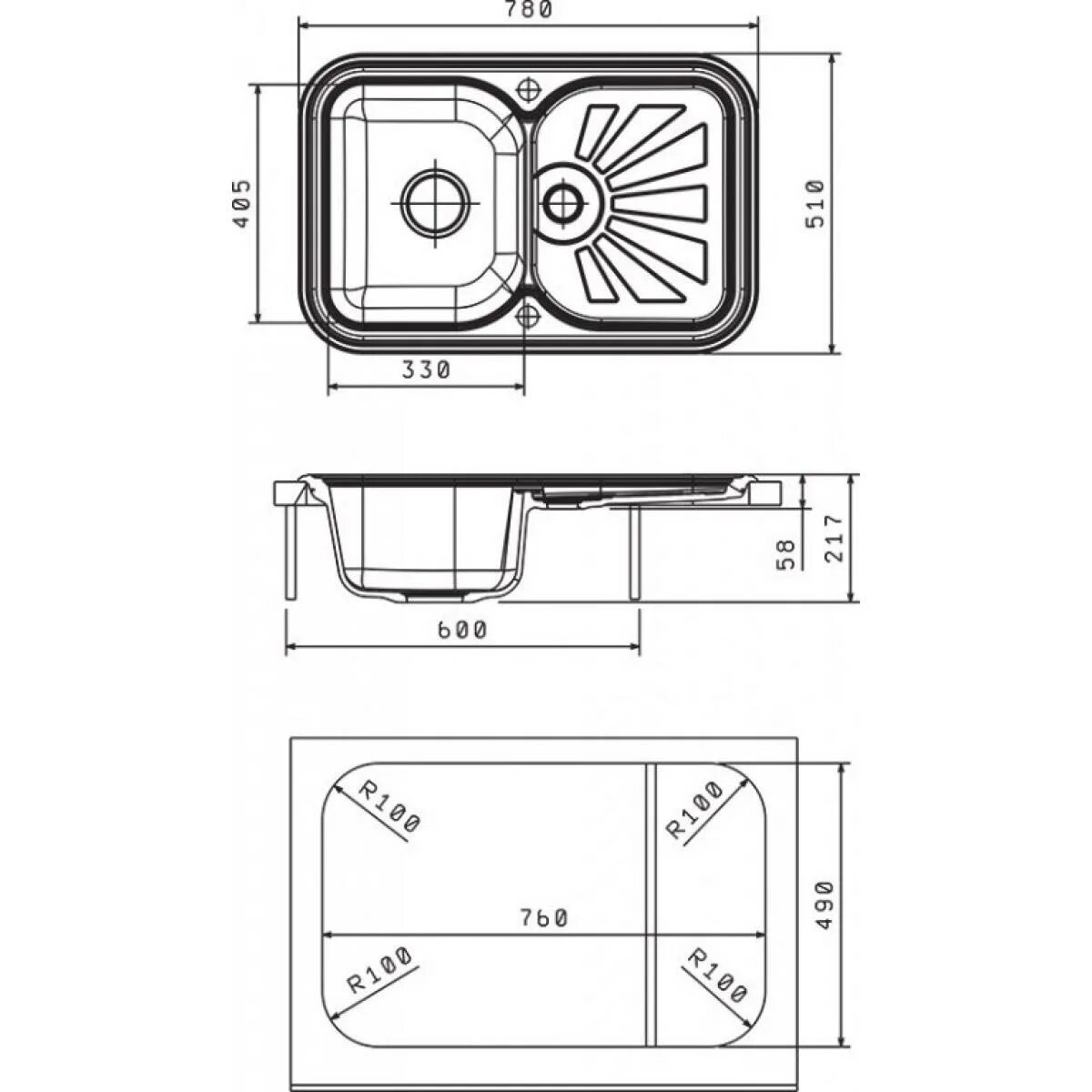 Кухонная раковина размеры. Врезная кухонная мойка artinox bo40402c 43. Раковина для кухни размеры стандартные. 202. Мойка накладная 800х600 нержавеющая размер чаши 400.