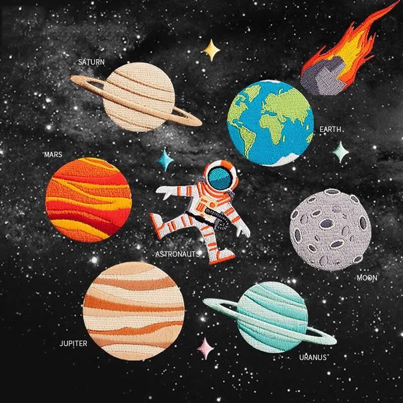 Космос планеты для детей. Космические атрибуты. Планеты для печати. Космос картинки для детей. Рисунок планет в космосе