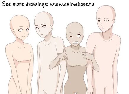 Chibi (Children) — Чиби (Дети) — Anime base Ych — Аниме манекены