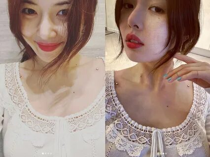 ▲ 泫 雅 埋 釘.(圖*翻 攝 自 泫 雅 ＩＧ) 