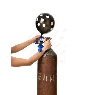 Как надуть баллон