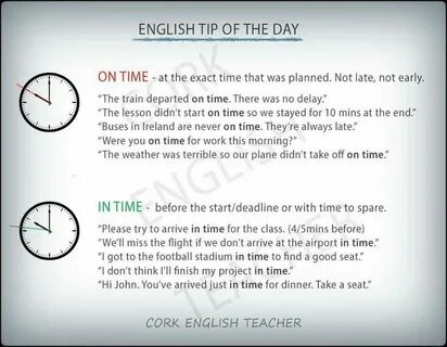 They were late