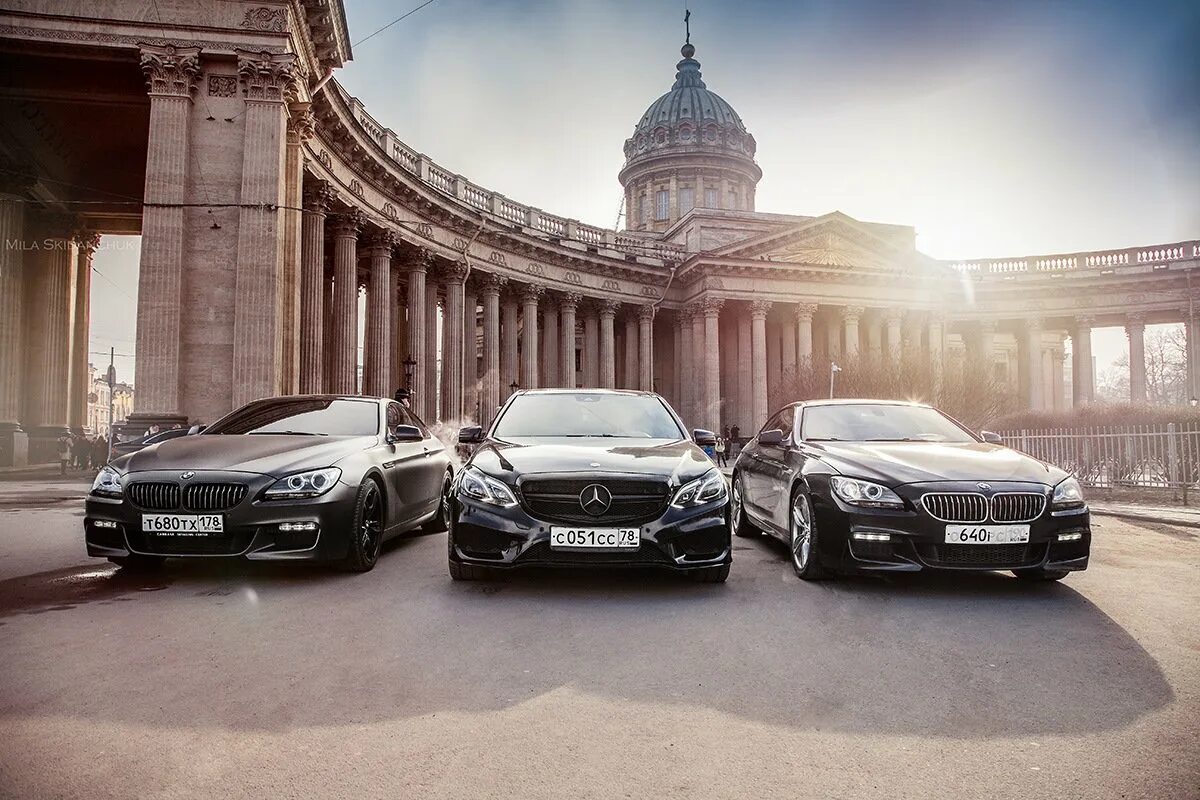 Поставь новую машину. BMW 7 2023 Black and Mercedes s. Мерс и БМВ черные. Камри Мерседес БМВ Ауди. БМВ м5 и Майбах.