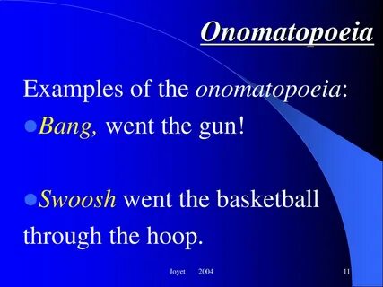 Ономатопея