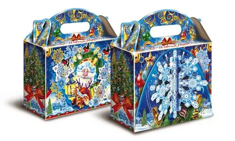 Коробки под новогодние подарки