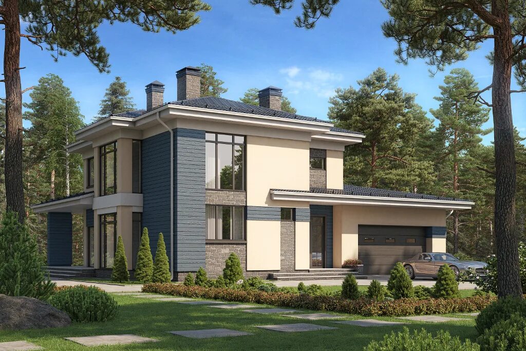 Plan 80804PM: Split Level Contemporary House Plan Contemporary house, Contempora