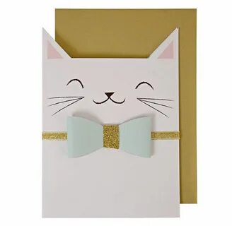 Коты для открытки