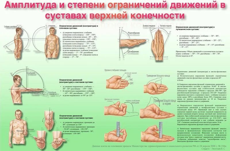 Амплитуда движений мышц. Оценка объема движений в голеностопном суставе. объем движений в суставах верхней конечности. сгибание - разгибание плечевого сустава в градусах. норма объема движений в суставах конечностей.