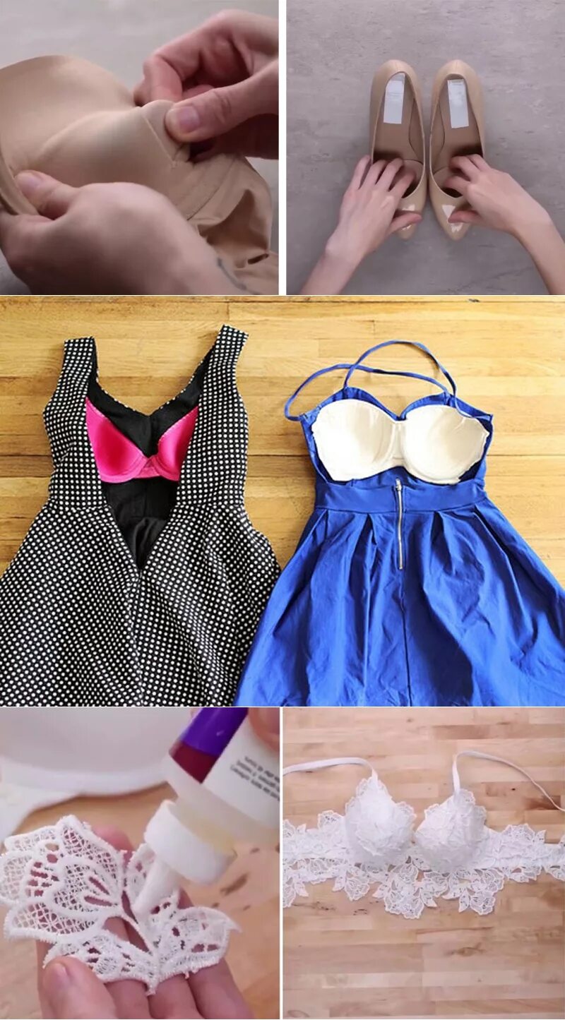 самодельный лифчик. перешить лифчик. бюстгальтер своими руками. купальник из старой футболки. поделки из бюстгальтера своими руками.